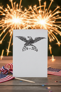 1776–2026 Eagle Letterpress July 4th
