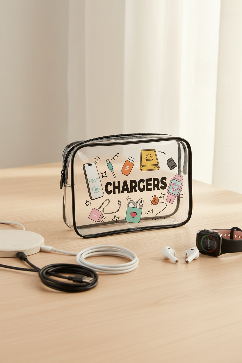 Chargers bag lifestyle no logos