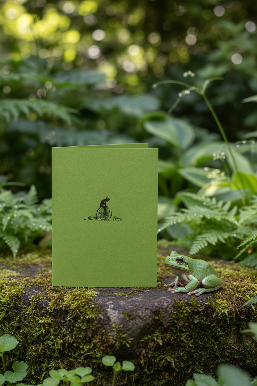 Frog Card Lifestyle Photo