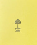 Letterpress Card- Simple & Sweet Topiary-Yellow/Black